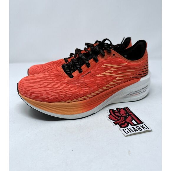 361 Degrees ST Carbon Fiber Plated Running Women 8.5 Orange Y2357-2826 NEW - Picture 1 of 9